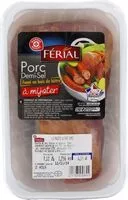 Mängden socker i 1/2 palette fumée barquette - poids variable