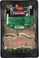 Mängden socker i Brochettes de porc x 7