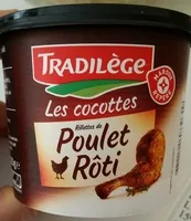 Mängden socker i Rillettes de poulet rôti en cocotte