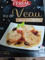Mängden socker i Dis de veau sauce morilles