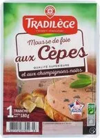 Mängden socker i Mousse aux Cèpes et aux Champignons noirs