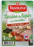 Mängden socker i Terrine de lapin aux noisettes