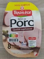 Mängden socker i Rôti de Porc Qualité supérieure 8tr