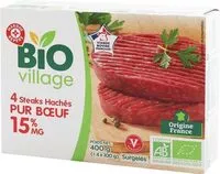 Mängden socker i 4 Steaks hachés, pur boeuf