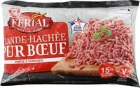 Mängden socker i Viande hachée pur boeuf 15% mat gr