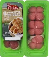Mängden socker i Paupiettes de veau x 6