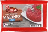 Mängden socker i Pavés de boeuf marinés nature x 2