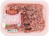 Mängden socker i Viande de porc hachée