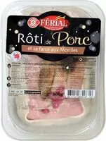 Mängden socker i Rôti de porc et sa farce aux morilles