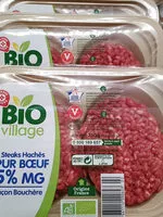 Mängden socker i Steaks haches pur boeuf 5% MG