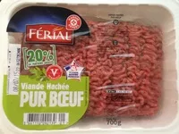 Mängden socker i Viande Hachée Pur Bœuf (20% MG)