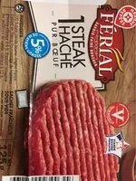 Mängden socker i Steak hache Ferial Longpack 5%MG
