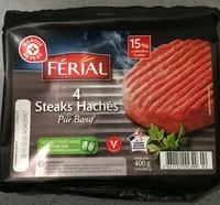 Mängden socker i Steaks hachés de boeuf