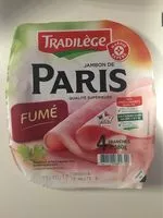 Mängden socker i Jambon de paris fumé