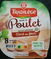 Mängden socker i Blanc de poulet x 8 tranches