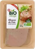 Mängden socker i Mousse de foie de porc bio