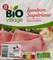 Mängden socker i Jambon supérieur sans couenne