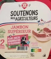 Mängden socker i Jambon supérieur soutenons nos agriculteur