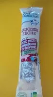 Mängden socker i Saucisse sèche