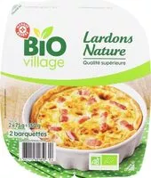Mängden socker i Lardons natures bio
