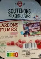 Mängden socker i lardons fumés