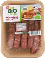 Mängden socker i Chipolatas bio x 5