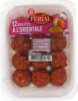 Mängden socker i Boulettes à l'orientale (boeuf et mouton) x 12