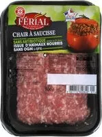 Mängden socker i Chair à saucisses sans antibiotiques et sans OGM