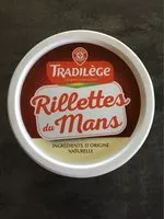 Mängden socker i Rillettes du mans