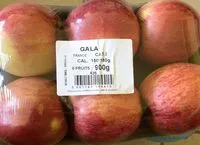 Mängden socker i Pomme gala