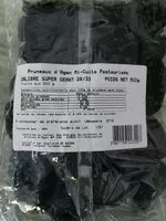 Mängden socker i Pruneaux agen mi cuits