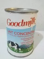 Mängden socker i Goodmilk lait concentré
