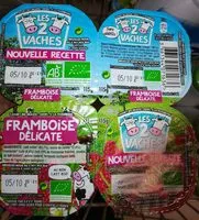 Mängden socker i Les 2 Vaches framboise