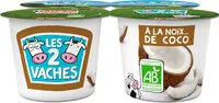 Mängden socker i LES 2 VACHES BRASSE A LA NOIX DE COCO 115 G X 4