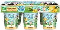 Mängden socker i Les p'tites Pailles Vanille x6