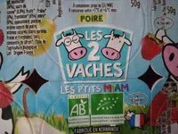 Mängden socker i LES 2 VACHES P'TIT MIAM FRUITS 50GX6