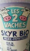 Mängden socker i Skyr Mûre-Myrtilles