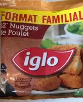Mängden socker i Nuggets de poulet