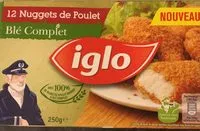 Mängden socker i Nuggets de Poulet Blé Complet