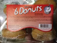 Mängden socker i Mini donuts