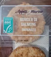 Mängden socker i Burger de saumon