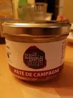 Mängden socker i Pâté de campagne