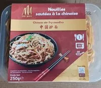 Mängden socker i Nouilles sautées à la chinoise