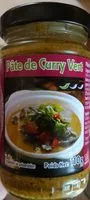 Mängden socker i PATE DE CURRY VERT