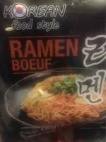 Mängden socker i Nouilles Ramen Sachet Bœuf