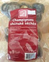 Mängden socker i Champignons shiitaké séchés