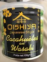 Mängden socker i CACAHOUETES AU WASABI