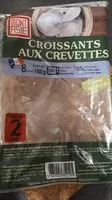 Mängden socker i Croissants aux crevettes
