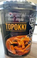 Mängden socker i Topokki