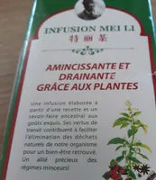 Mängden socker i Infusion Mie Li